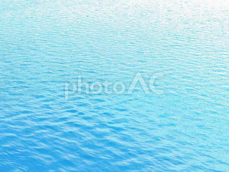 波立つ水面のグラデーション　青い水の背景 水面,水,青の写真素材