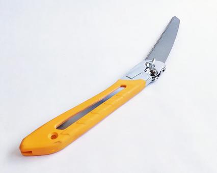 折りたたみ のこぎり2 折りたたみ,ノコギリ,剪定の写真素材