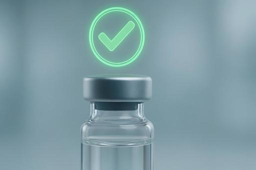 医薬品合格サイン 医薬品合格サインの写真