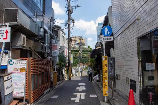 原宿の路地裏 路地裏,路地,原宿の写真素材