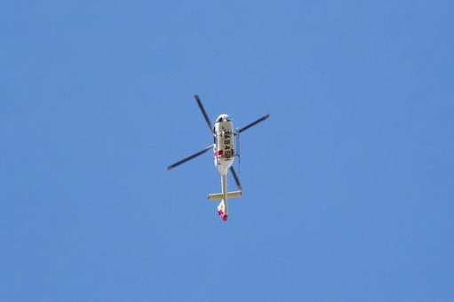 東京都ドクターヘリ ドクターヘリ,東京都ドクターヘリ,東京消防庁の写真素材