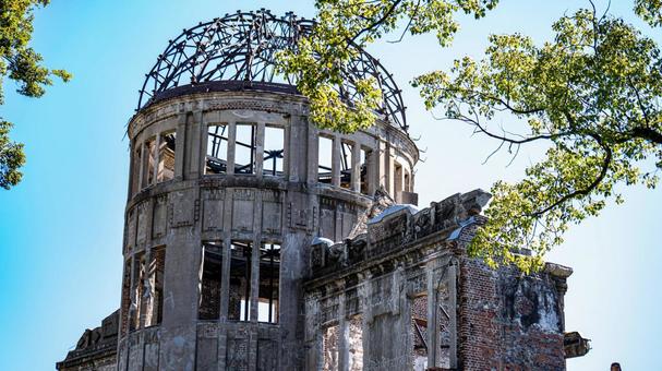 原爆ドーム1 原爆ドーム1 世界遺産,祈り,戦争の写真素材