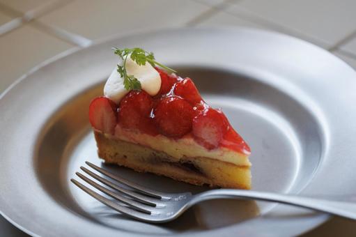 イチゴのタルト イチゴのタルト,苺のタルト,タルトの写真素材