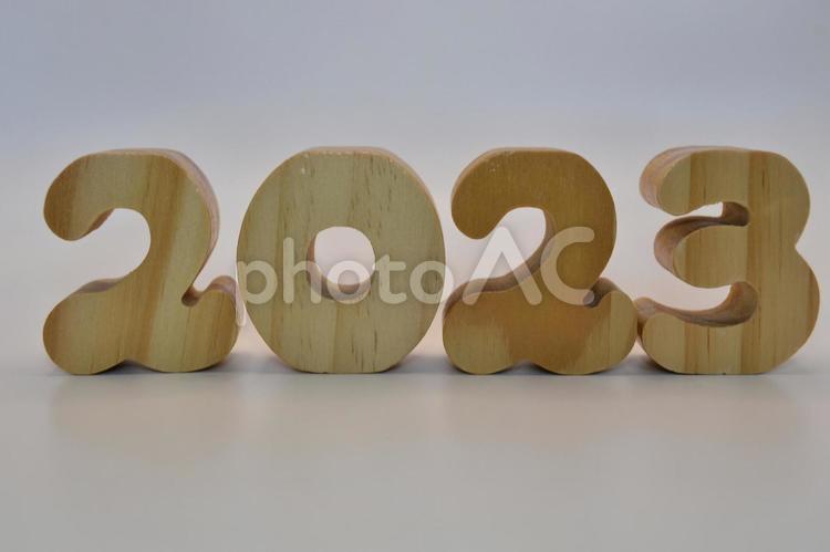 木工品　積み木　年号 数字,年号,西暦の写真素材