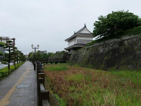 鹿児島城跡 濠 鹿児島城跡 濠 鹿児島市,城山,西郷隆盛の写真素材