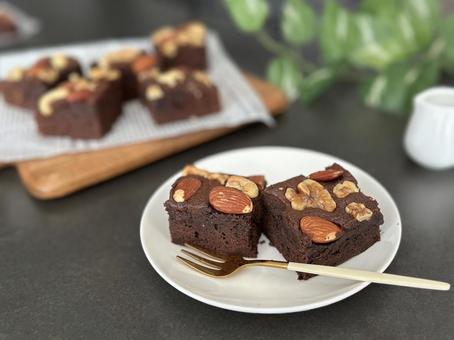 Photo, chocolate brownies, brownie, chocolate, 