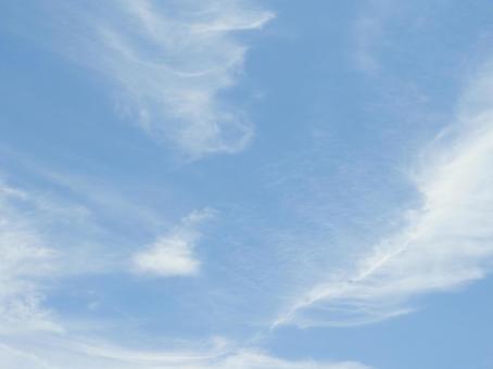空 空 空,雲,天の写真素材