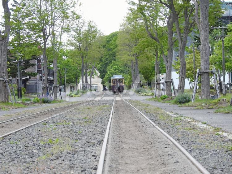 北海道の開拓時代風景 北海道,開拓の村,開拓の写真素材