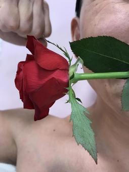 Men with roses Men with roses