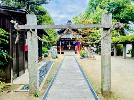 宇賀神社 宇賀神社 宇賀神社,黒田稲荷,神社の写真素材