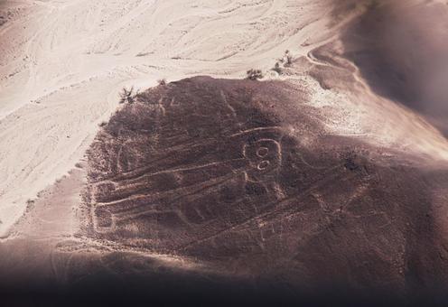 南米ペルー・ナスカの地上絵 宇宙人 南米ペルー・ナスカの地上絵 宇宙人 ペルー,ナスカ,地上絵の写真素材