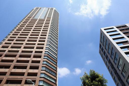 飯田橋　街並み 飯田橋,千代田区,街並みの写真素材