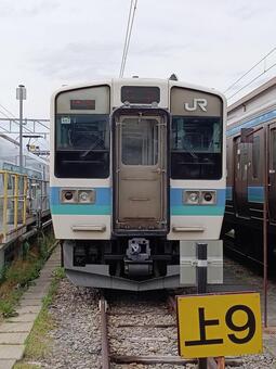 ２１１系の顔 ２１１系,長野車,鉄道の写真素材