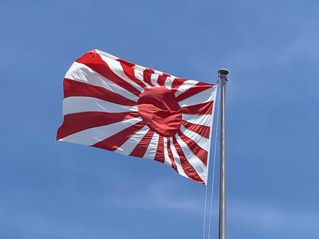 旭日旗 旭日旗の写真