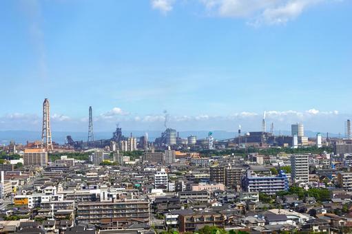大分市の街並み 大分市の街並みの写真