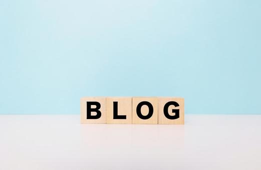 BLOGブロック文字 ブログ,ブロガー,アフィリエイトの写真素材