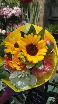 花束 黄色 花束 黄色の写真