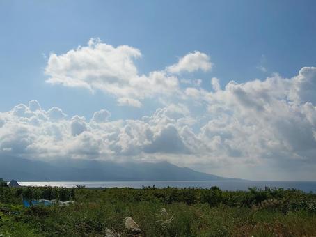 早朝の田舎の風景 早朝の田舎の風景の写真