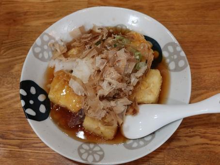 石和温泉 揚げ出し豆腐 石和温泉 揚げ出し豆腐 石和温泉,揚げ出し豆腐,あんかけの写真素材