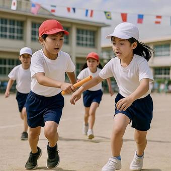 運動会 1 運動会 1の写真