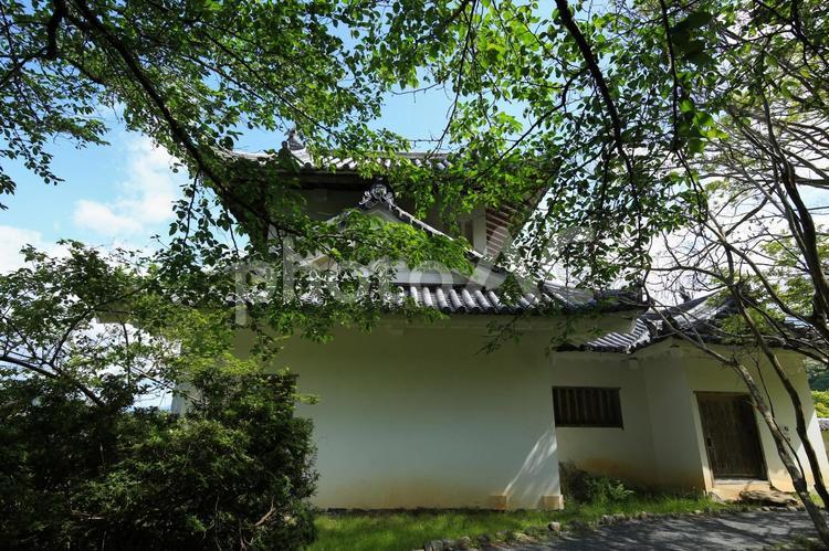 兵庫県勝岡市　出石城　本丸西隅櫓 本丸西隅櫓,本丸,西隅櫓の写真素材
