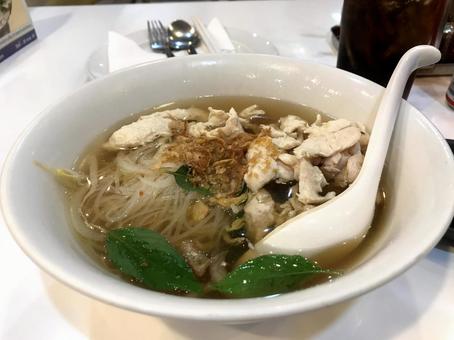 タイのラーメン　クイッティアオ タイラーメン,クイッティアオ,タイヌードルの写真素材