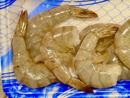 エビ エビ,むき海老,海鮮の写真素材
