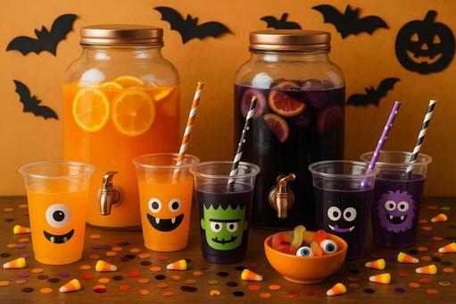 ハロウィンドリンクバー ハロウィンドリンクバーの写真