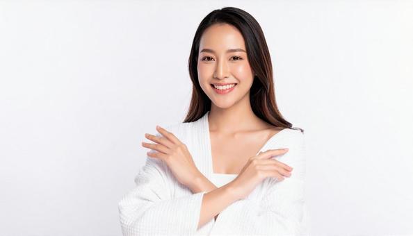 清潔感ある女性のポートレート 清潔感ある女性のポートレートの写真