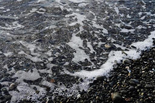 神奈川 真名瀬海岸8 真名瀬海岸,真名瀬漁港,砂浜の写真素材