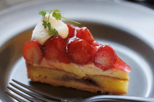 イチゴのタルト イチゴのタルト,苺のタルト,タルトの写真素材