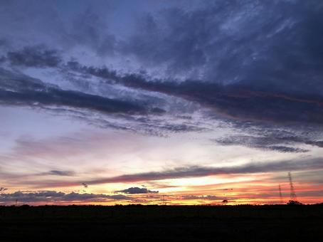 ゴージャスな朝焼け ゴージャスな朝焼けの写真