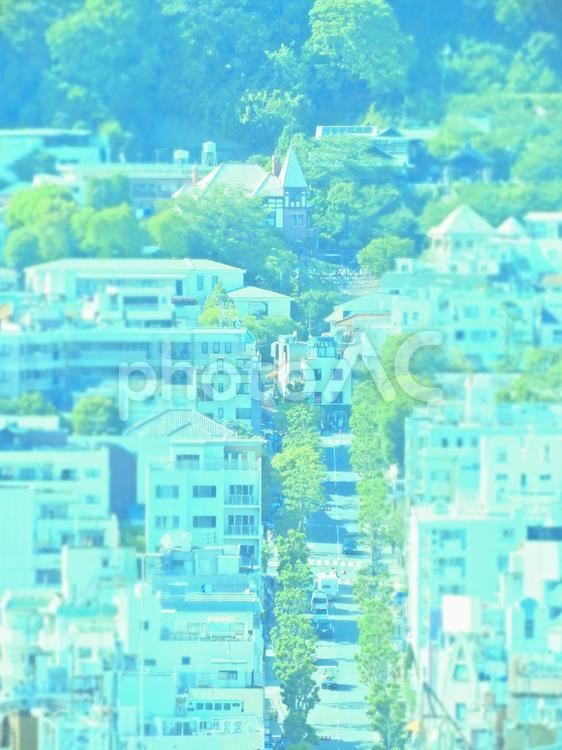 神戸のイメージ 神戸市,北野町,街並みの写真素材