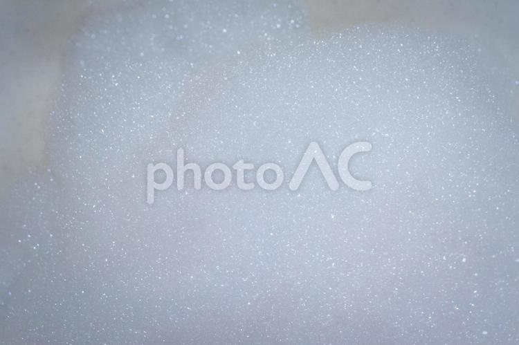 ふわふわとした洗剤の泡 泡,水,洗剤の写真素材