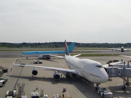 成田空港-15 成田空港,飛行場,飛行機の写真素材