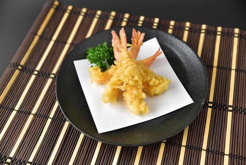 海老天ぷら盛り合わせ 和食,天ぷら,天婦羅の写真素材