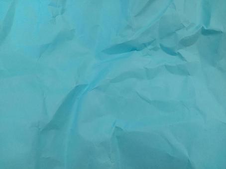 Photo, crumpled, paper, blue, 