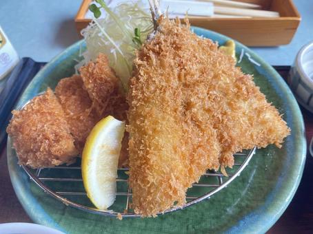 アジフライの写真