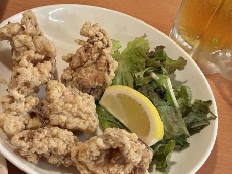 居酒屋のから揚げ 居酒屋のから揚げ から揚げ,料理,揚げ物の写真素材
