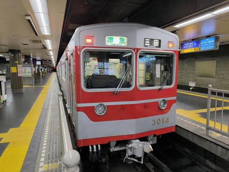 神戸電鉄、3000系、3013編成 神戸電鉄、3000系、3013編成 神戸電鉄,神鉄,3000系の写真素材