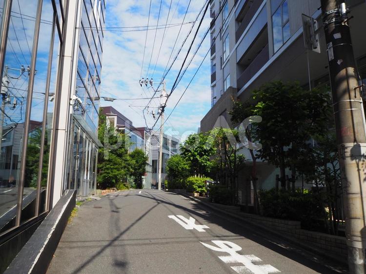 代官山の街並み（東京都・渋谷区） 代官山,恵比寿西1丁目,街並みの写真素材