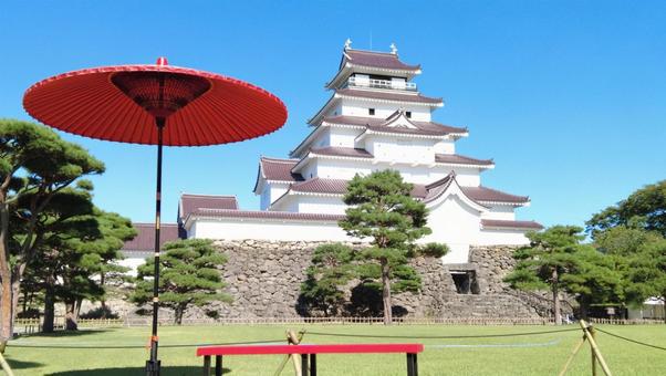 ○ 美麗! 鶴ヶ城 会津若松城 福島県 高精細 プリント 写真○ ○ 美麗! 鶴ヶ城 会津若松城 福島県 高精細 プリント 写真○