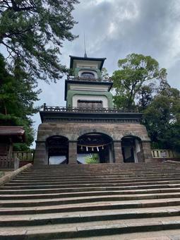 尾山神社神門 尾山神社,神門,国指定重要文化財の写真素材