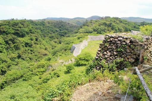 今帰仁城6 今帰仁城6 今帰仁城,城址,世界遺産の写真素材