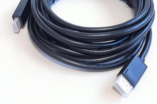 Photo, displayport, hdmi, cable, 
