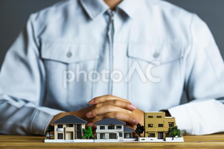 住宅イメージ 住宅,家,建築の写真素材