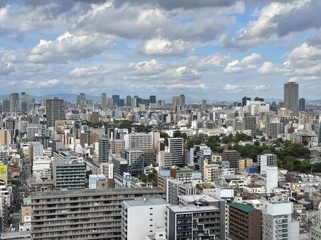 大阪・通天閣からの風景・展望台 大阪・通天閣からの風景・展望台の写真