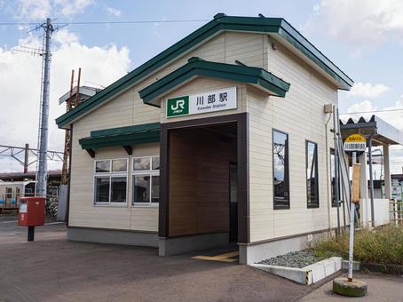 JR川部駅(西口) JR川部駅(西口) 川部駅,東口,奥羽本線の写真素材