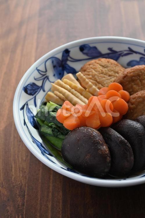 煮物(炊き合わせ) 煮物,炊き合わせ,炊き寄せの写真素材