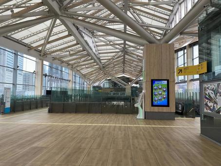 高輪ゲートウェイ駅 高輪ゲートウェイ駅 高輪ゲートウェイ駅,jr,鉄道の写真素材